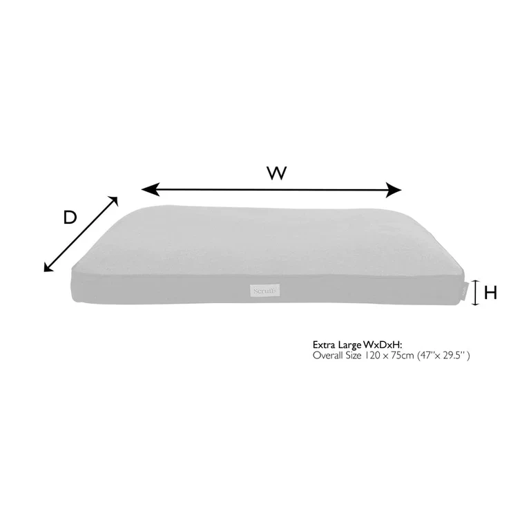 Scruffs Harvard Memory Foam Mattress - Pearl Grey - Image 7